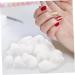 Veemoon 4 Paquets Dissolvant Vernis Ongles Boules Coton Nettoyage Ongles Dissolvant Gel - Buy Online on GoSupps.com