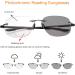 Miryea Randlos Photochrome Bifocal Sunglasses | Blue Light Blocking & UV400 Protection | Stylish Black Reading Glasses 2.5x - Buy Online on GoSupps.com