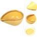 Fomiyes Aromatherapy Mixing Bowl - Ceramic Yellow Facial Jewelry Tray for Essential Oils & Masks | 8.5x5.5cm - Buy Online on GoSupps.com
