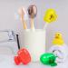 5 Pack Travel Toothbrush Head Covers - Protective Plastic Caps for Home, Travel, Camping - Brush Pod Case with Clip - Ideal for Bathroom, School, Business - Buy Online on GoSupps.com