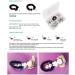 Buy WindPlusya Dental Partial Matric System Kits - Autoclavable Matrix Strips & Resin-Resistant Clipring F3 Set - 2PC Black Ring - International Shipping Available - Buy Online on GoSupps.com