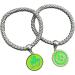 Oralgos 2-Part Elastic Four-Leaf Clover Bracelet Set | Lucky Irish Party Accessories for Women & Girls - Shop Now! - Buy Online on GoSupps.com