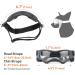 Buy Namsan Dog Glasses for Small Dogs - UV Protection Adjustable Windproof Motorcycle Sunglasses - Black - Buy Online on GoSupps.com
