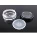 Yueton 10pcs Black Edge Open Window 10g Empty Clear Plastic Powder Compact Cosmetic Containers - Buy Online on GoSupps.com