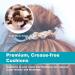 Bunzee Bands - Adjustable Length Hairbands | No-Slip Cushioned Design | Perfect for Thick Ponytails, Buns, Puffs & Updos | Patent Pending (Small, Beige) - Buy Online on GoSupps.com