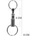 Rongbo 3 Pack Quick Release Detachable Key Rings - Double Spring Split Snap Chains - Convenient Accessory Gift (3Pack) - Buy Online on GoSupps.com