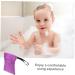 VINTORKY Soap Pouch for Shower Nylon Bar Soap Scrubber Pouch Soap Bags Purple Bar Soap Scrubber - Buy Online on GoSupps.com