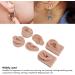 3 Pairs of Silicone Ear Models for Otoplasty & Acupuncture - Soft Flexible Jewelry Display & Piercing Practice - Buy Online on GoSupps.com