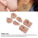 Flexible Human Ear Model - 3 Pair Set for Acupuncture Training | Reusable & High Simulation | Display Props | Medium Skin Color - Buy Online on GoSupps.com