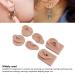 Silicone Ear Piercing Practice Model - 3 Pairs Soft & Flexible Human Ear Display for Jewelry | Ideal for Tattoo & Piercing Artists - Buy Online on GoSupps.com