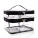 Cultural bag transparent make -up bag pvc cosmetics bag cultural bag Double -layer waterproof wash bag transparent cosmetic bag for girls and women