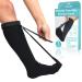 Vive Plantar Fasciitis Stretch Sock - Non Slip Calf Night Relief for Heel  High Arch Pain - Achilles Tendonitis Therapy Foot Support Sleeve Stretcher - Compression Sleeve - Men  Women (L/XL) Large / X-Large