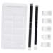 FOMIYES 1 Set Nail Extension Set Finger Extension Brush Poly Nail Clip Nail Accessories Plastic Doll Heads Nail Art Extension Patch Gripedge Tools Nail Clipper Aluminum Alloy Manicure