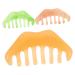 Frcolor 3st Schabewamm with 8 teeth facial massage device body scratch cap.