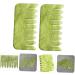 JECOMPRIS Jade Massage Roller & Gua Sha Set - 4-Piece Natural Skin Care Tools for Face & Hair - International Shipping Available - Buy Online on GoSupps.com