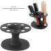 Oladfiop 2X Hair Brush Holder Round Hair Brush Comb Holder Display Rack Hair Styling Brush Stand Hairdressing Tool Shelf - Buy Online on GoSupps.com