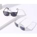 DOOViC Blue Light Filter Reading Glasses | Square Frame Large Lenses Prescription 024 Sun Transparent 1.25x - Shop Internationally - Buy Online on GoSupps.com