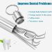 Fitspi Stainless Steel Toothpick Set - Portable & Reusable Metal Tooth Cleaners with Keychain Holder | Perfect for Camping Travel & Outdoor Adventures - 7 Pieces - Buy Online on GoSupps.com