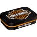 Nostalgic art retro pill 4 x 6 x 1.6 cm Harley-Davidson logo-gift idea for bikers with peppermint drages vintage design