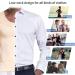 GSKS Men's Compression Shirt Body Shaper Slimming Shapewear - Zipper Style A, Nude, Large - Buy Online on GoSupps.com