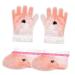 minkissy 2 Pairs Wax Gloves Paraffin Wax Bath Liners Dry Hands Gloves Plastic Paraffin Socks Wax Hand Covers Paraffin Bath Hand Covers Spa Kit Hand Gloves Non-Woven Fabric Cosmetic