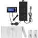 KETOTEK Digital Dimming Thermostat Reptile Day/Night Timer | PID Temperature Controller for Heat Lamps, Terrariums, Aquariums | Waterproof Sensor Probe KT5000 - Buy Online on GoSupps.com