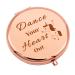 Dance Lover Gift for Women Compact Makeup Mirror Dancer Gift for Women Dance Teacher Appreciation Gift Dance Team Gifts Inspirational Gift Pocket Makeup Mirror Birthday Graduation Gifts