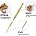 Buy BLMHTWO 2 Pack Acupressure Pen | Stainless Steel Double Head Retractable Acupressure Stick for Home & Spa - International Shipping Available - Buy Online on GoSupps.com