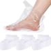 100x clear disposable boot made of plastic material for paraffin baths foot pedicure hot spa wax treatments and paraffin foot masks.Protects the feet and facilitates the use of lotions.