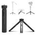 EaxanPic Aluminum Mini Tripod,Desktop Tabletop Stand Tripod for Zhiyun Smooth Q/4, Crane Plus/2, Osmo Mobile, Ronin-S, Vimble 2,Gimbal Handle Grip Stabilizer Tripod Height adjustable version