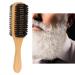 Beard brush face hair brush shaving brush double -sided wooden handle face haircut modeling brush wood Bartpinsel wooden beard brush shaving brush for accessories