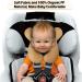 KAKIBLIN Baby Travel Pillow | Head & Neck Support for Car Seat and Pushchair | Brown | 0-1 Years Old - Buy Online on GoSupps.com