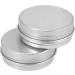 KVSERT 30 Pack Round Metal Lip Balm Tins Screw Top Containers (28.3g) - Buy Online on GoSupps.com