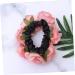 FRCOLOR 1pc Girls Thick Hair Ponytail Holders Hair Ties Scrunchy Flower Hair Ties Elastic Hair Scrunchies Seamless Cotton Hair Bands Hair Ties for Women High Elasticity Headgear Vacation - Buy Online on GoSupps.com