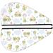 Hair Towel Wrap - Quick Drying Towel Turban with Button for Fast Hair Drying (Green Blue Avocado) - Perfect for All Hair Types | International Shipping - Buy Online on GoSupps.com