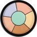 Vodisa Cream Concealer Palette-6 Color Makeup Contour Kit-Professional Blemish Face Conceal Correct Contouring Highlighter Pallet-Base Foundation Beauty Sleek Cream Make Up Concealer Palette (Deep)