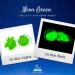 Slice of the Moon Green Glow-in-The-Dark Luminescent Pigment Powder - 1oz Jar for Cosmetics, Epoxy Resin, Art Projects & Crafts - Buy Online on GoSupps.com