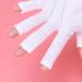 FRCOLOR 3 Pairs Gel Manicure Gloves Chinese Wooden Pillow Uv Shield Glove Silicone Ear Display Nail Cotton Glove Anti Uv Glove Half-Finger Gloves White Thin Section - Buy Online on GoSupps.com