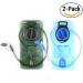 BPA Free Hydration Bladder 2L/70 oz Pack of 2 - Blue and ArmyGreen Hydration Pack Replacement - Baen Sendi - Buy Online on GoSupps.com