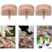10 Pairs Replacement Peaks for High Heels | U-Shape TPU Tips for Hahnkappen Kits | Durable Heel Nail Cushions in Black & Beige - Buy Online on GoSupps.com