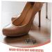 SHERCHPRY 2 Pairs Square High Heels Nail Heel Tips - Shoe Repair Caps - Black 1.80x1.70x1.70CM | International Shipping - Buy Online on GoSupps.com