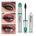 HJOPA Thick Black Mascara  Waterproof and Anti-smudge  False Eyelashes Effect  Long-lasting EyeMkeup.