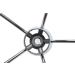 YaeMarine Stainless Steel 5 Spoke Boat Steering Wheel 13-1/2 Dia Destroyer Style with M Size Knob (9103SRF1) - Buy Online on GoSupps.com