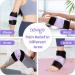 Newgo Fleece Ankle Cooling Pads & Belt | Pain Relief Socks for Swelling & Injuries - Violet Purple - Buy Online on GoSupps.com