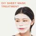 White Rabbit Naked Cotton Stripped Customized Sheet Mask - 100% Unbleached Lint-Free Natural & Cruelty-Free (Pack of 180 - Buy Online on GoSupps.com
