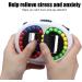 Shanrya Beans Decompression Toys - Rotating Finger Tip Massagers for Home & Office | Promote Relaxation & Relationships - Buy Online on GoSupps.com