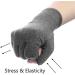 Compression Gloves Fingerless Gloves for Arthritis Providing Warmth and Compression to Increase Circulation Reducing Pain (S Grey) Small Grey - Buy Online on GoSupps.com