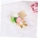 Didiseaon Wedding Hair Comb Bride Wedding Dress Hair Accessories Flower Hair Comb - Buy Online on GoSupps.com