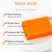 Kojic Acid Soap - Classic Deep Cleaning Face Body Wash Soap - Improve Skin Tone Fight Dullness Dry Odor Removal Skin Nourishing Whipped Soap - Moisture Mild Effect Pure And Refresh Skin - 120g - Buy Online on GoSupps.com