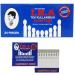 Hemostatic chopsticks - shaving pencil - Alaunstein matches - 24 packs - 480 pieces ideal for professional salons stops bleeding